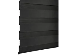 Gardinia Doppelrollo EasyFix 90 cm x 220 cm Schwarz
