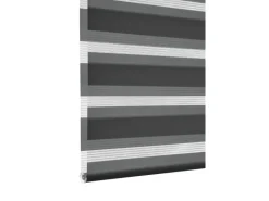 Gardinia Doppelrollo EasyFix mit Montageschiene 45 cm x 150 cm Anthrazit