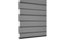 Gardinia Doppelrollo EasyFix mit Montageschiene 45 cm x 150 cm Anthrazit