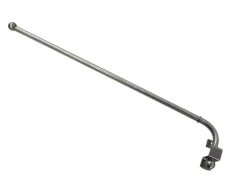 Gardinia Schwenkstange Ø 12 mm Edelstahloptik 55 cm - 85 cm