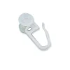 Gardinia U-Rollringe Weiß 20-er Pack