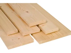 Glattkantbrett Fichte/Tanne gehobelt gefast 140 mm x 18 mm x 3000 mm