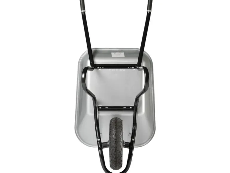 Haemmerlin Einrad-Schubkarre 100 l Muldenvolumen 200 kg Traglast Verzinkt