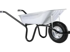 Haemmerlin Einrad-Schubkarre 100 l Muldenvolumen 200 kg Traglast Verzinkt