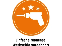 Haustür Thermospace Paris Prime 100 cm x 210 cm Anthrazit Anschlag R