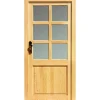 Holz-Mehrzwecktür Modell Amrum 98 cm x 200 cm Anschlag Links Fichte Natur