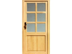 Holz-Mehrzwecktür Modell Amrum 98 cm x 200 cm Anschlag Links Fichte Natur