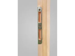 Holz-Nebeneingangstür NET 501-88 Fichte Natur 88 cm x 200 cm Anschlag Links