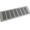 Häusler Lüftungsgitter LG 3010 AA Stegblech Alu Eloxiert 300 x 100 mm Abluftgitter