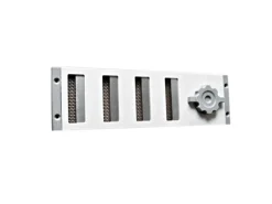 Häusler Lüftungsgitter LG 3009 SW Schiebegitter Alu Weiß 300 x90mm Abluftgitter