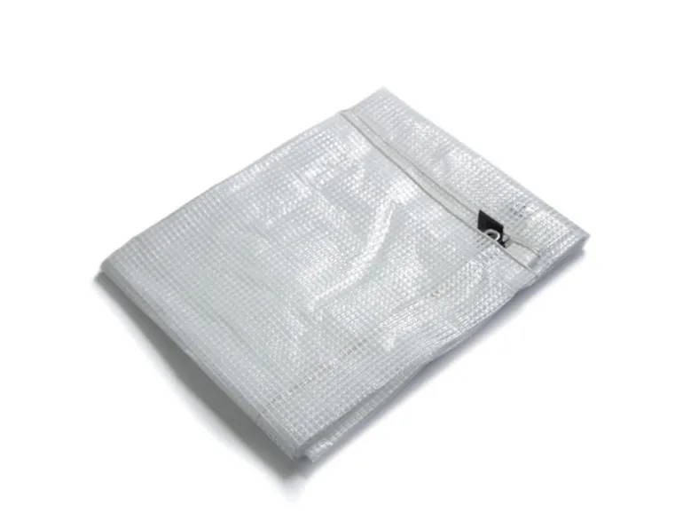 KARAT Abdeckplane Leno Extra Reißfest Wasserdicht mit Ösen 140 g/m² Weiß 2 x 3 m