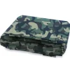 KARAT Abdeckplane Wasserdichte Plane mit Ösen 100 g/m² Camouflage 2 x 3 m