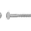 Linsenkopf Holzschraube Schlitz-Antrieb Ø 4 mm x 16 mm 25 Stück