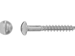 Linsenkopf Holzschraube Schlitz-Antrieb Ø 4 mm x 16 mm 25 Stück