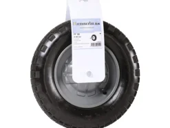 Luftrad für Schubkarre 380 mm Gleitlager mit Achse