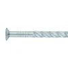 LUX Flachkopf Drallnägel Ø 3 mm x 35 mm Galvanisch Verzinkt 20 Stück