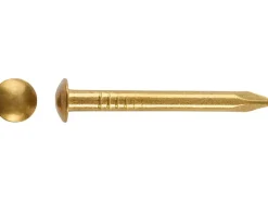 LUX Rundkopfstift Ø 1,8 mm x 20 mm Vermessingt 100 Stück