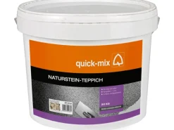 Naturstein-Teppich Marmorkiesel Grau 20 kg