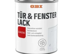 OBI Fenster- und Türenlack Weiß glänzend 2 l