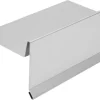 Ortblech ohne Wasserfalz Alu Natur Zuschnitt 250 mm x 1000 mm