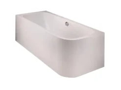 Ottofond Badewannen-Set Spirit 180 cm x 80 cm Weiß Rechts