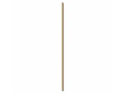 Paneel-Abschlussleiste Eiche MDF Schwarz 6,5 cm x 240 cm