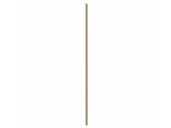 Paneel-Abschlussleiste Eiche MDF Schwarz 2,7 cm x 300 cm