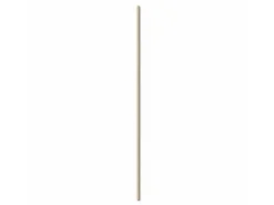 Paneel-Abschlussleiste Esche MDF Schwarz 2,7 cm x 240 cm