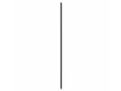 Paneel-Abschlussleiste Geräucherte Eiche MDF Schwarz 2,7 cm x 240 cm