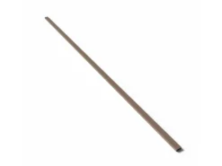 Paneel-Abschlussleiste Walnuss MDF Schwarz 6,5 cm x 240 cm