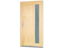 Panto Holz-Nebeneingangstür NET 511 Fichte Natur 88 cm x 200 cm Anschlag Links