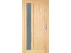 Panto Holz-Nebeneingangstür NET 510 Fichte Natur 88 cm x 200 cm Anschlag Rechts