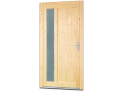 Panto Holz-Nebeneingangstür NET 511 Fichte Natur 88 cm x 200 cm Anschlag Rechts