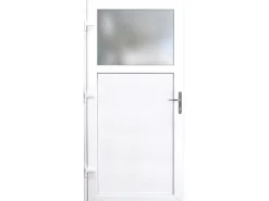 Panto nach außen öffnende Tür K 504 Weiß 98 cm x 198 cm Anschlag Links