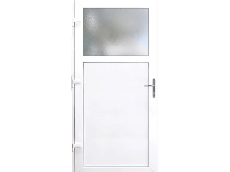 Panto nach außen öffnende Tür K 504 Weiß 98 cm x 198 cm Anschlag Links
