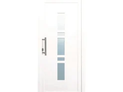 Premium Kunststoff-Haustür SMK 017 Weiß 110 cm x 210 cm DIN L