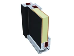 Premium Kunststoff-Haustür SMK 017 Anthrazit-Weiß 110 cm x 210 cm DIN R