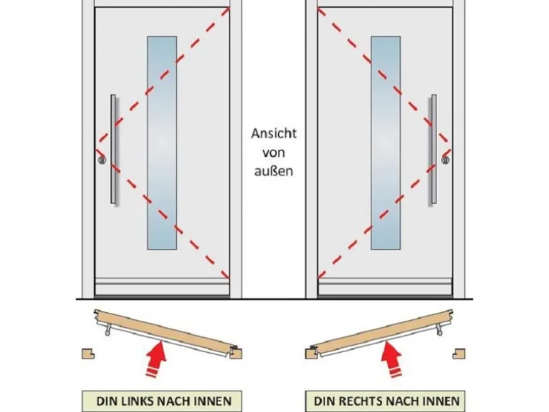 Premium Kunststoff-Haustür SMK 017 Anthrazit-Weiß 110 cm x 210 cm DIN R