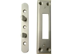 Premium Kunststoff-Nebeneingangstür SMK 510 Anthrazit-Weiß 98 cm x 198 cm DIN L