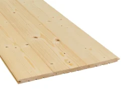 Profilholz Faseprofil Fichte/Tanne Nut und Feder 19,5 mm x 121 mm x 2700 mm