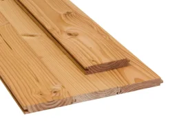 Rauspund Douglasie/Lärche Nut und Feder 21 mm x 116 mm x 3.000 mm