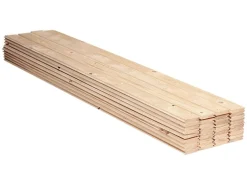 Rauspund Fichte/Kiefer Nut und Feder 19 mm x 116 mm x 3000 mm
