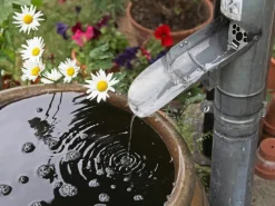 Regenrohrklappe ohne Sieb NW 60 Alu Natur