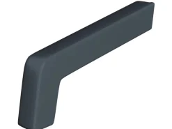 Sarei Seitenteil PVC Anthrazit 16,5 cm 2 Stück