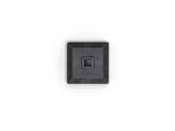 Schake Fußplatte Einstecktasche 60 mm x 60 mm Schwarz