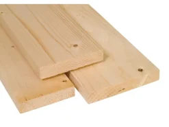 Schalbrett Fichte/Tanne sägerau 100 mm x 23 mm x 2000 mm