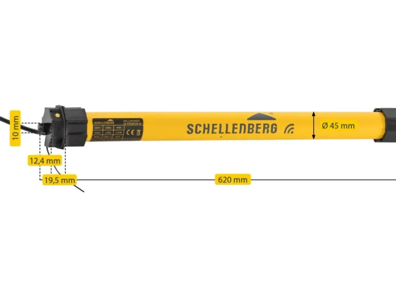 Schellenberg Funk-Rolladenmotor Maxi Premium 40 Nm
