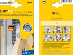 Schellenberg Gurtfix Reparaturset Maxi 23 mm Beige