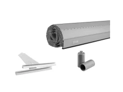 Schellenberg Rollladenpanzer Mini PVC 90 cm x 70 cm Grau