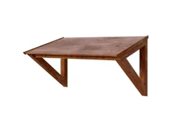 Skan Holz Vordach Poel 148 cm x 87 cm Nussbaum